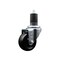 Service Caster 3'' SS Hard Rubber Wheel Swivel 1-5/8'' Expanding Stem Caster SCC-SSEX20S314-HRS-158 - alternate 1